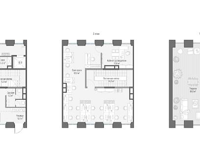 Продажа офисной виллы в роскошном квартале Life Time Сергея Макеева, вл.11 (328,3 м2)