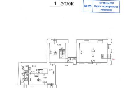 ГАБ, 1-ая Тверская-Ямская ул, 2с1 (148,7 м2)