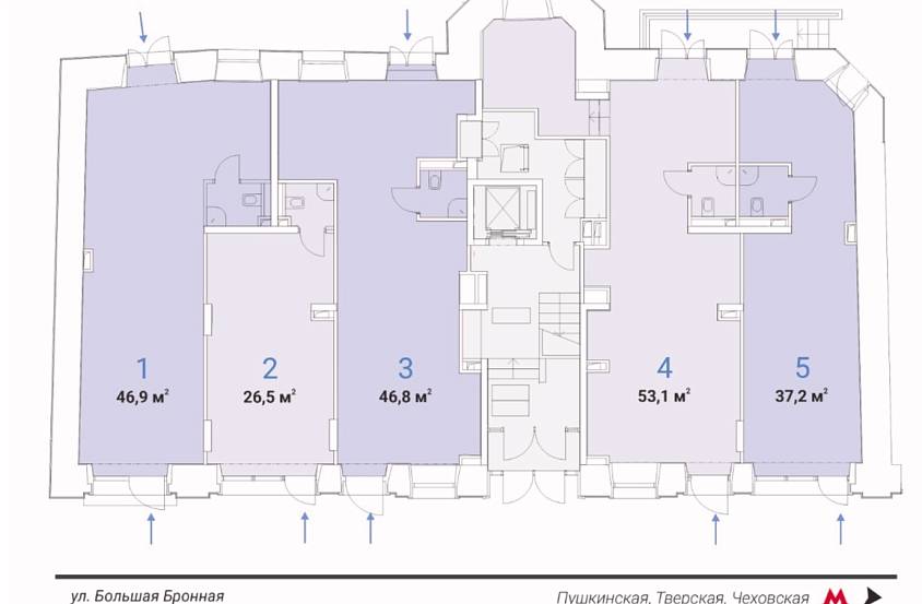 Продажа помещения, Большая Бронная д. 25с3 (37.2 м2) - фото-3