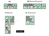 Аренда ЖК Селигер Сити (55 м) - фото-12