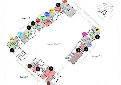 Аренда, ЖК ALIA, Урбан-блок park 1 корпус 11 (64,9 м2)