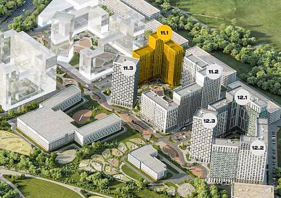 ЖК Белый град, продажа 78.6 кв.м.