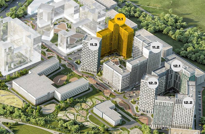 ЖК Белый град, продажа 78.6 кв.м. - фото-2