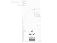 ГАБ, Большая Бронная д. 25с3 (53.9 м2) - фото-3