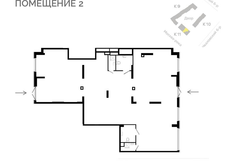 Аренда, ЖК ALIA, Урбан-блок park 1 корпус 11 (239,7 м2) - фото-4