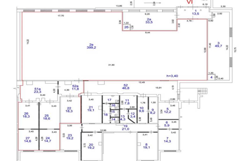 ГАБ, Братеевская, 16к1 (518,8 м2) - фото-3