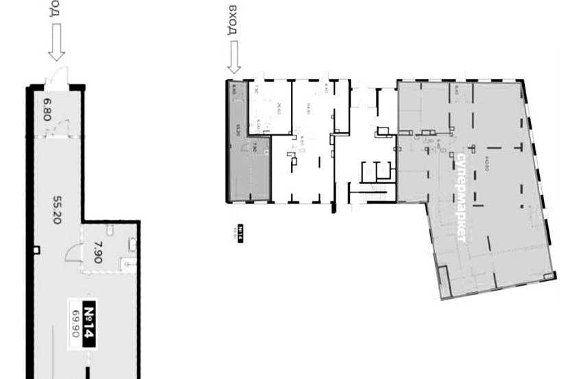 Продажа, ЖК Миловидное,  Проектируемый проезд,1 (69,9 м2) - фото-5