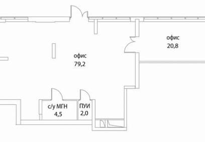 Аренда,ЖК СИМВОЛ , Крузенштерна, 3к3 (106,5 м2)