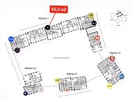 Аренда, ЖК ALIA, Урбан-блок city 1 корпус 1.1 (56,5 м2) - фото-4