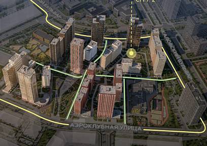 Аренда, ЖК ALIA, Урбан-блок city 2 корпус 7 (174,5 м2)