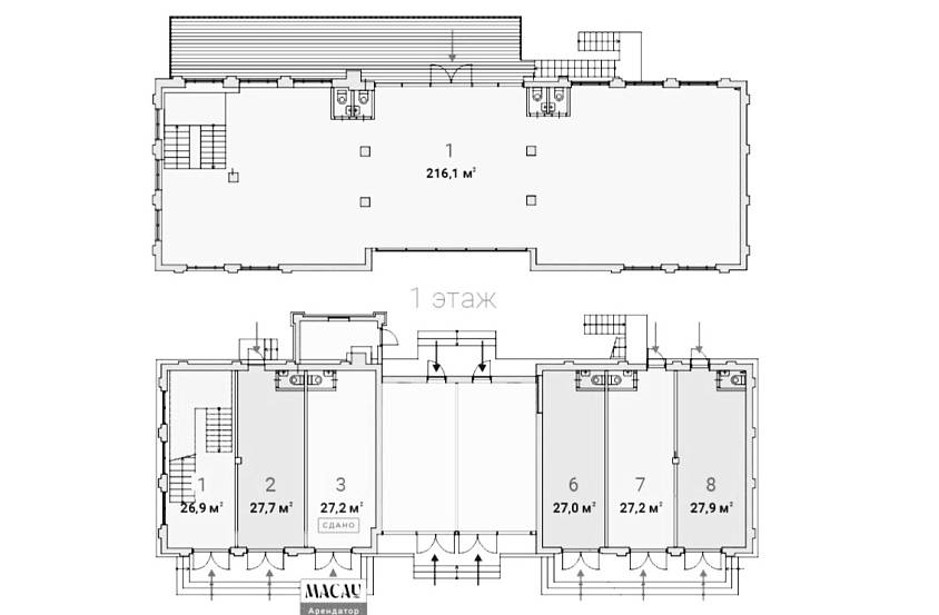 Аренда, Большая Садовая ул., д.6 стр. 2 (243 м2) - фото-3