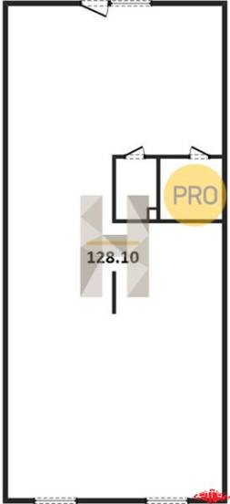 Продажа помещения, N'ICE LOFT, Очередь 1, Корпус 2, Автомобильный прд., д. 4, 3.ПСН5, 128.10 - фото-8