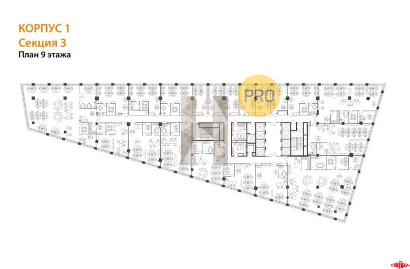 Продажа помещения, Plaza Botanica, Очередь 1, Корпус 1, 1 Леонова прд., , 902, 146.60 - фото-7