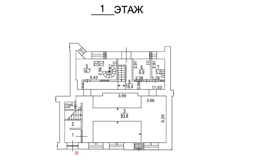Аренда, Пятницкая улица, 53/18, строение 1 (405м2) - фото-3
