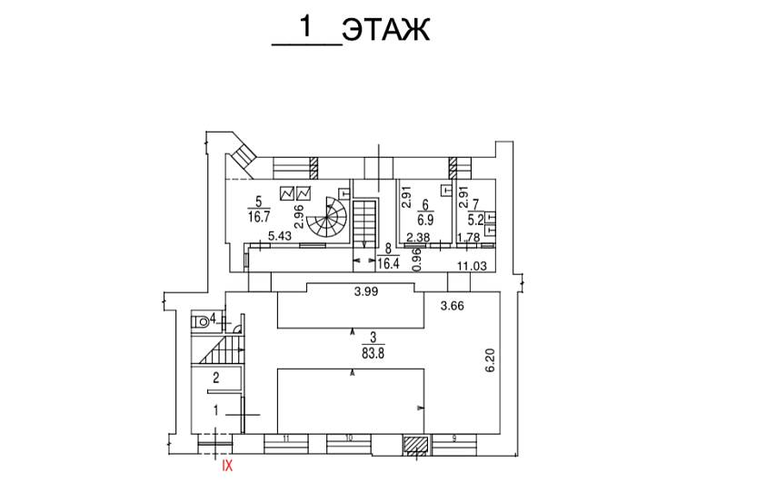 Аренда, Пятницкая улица, 53/18, строение 1 (405м2) - фото-3