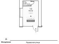 ГАБ, Ярцевская, 27к1 (15,1 кв.м) - фото-2