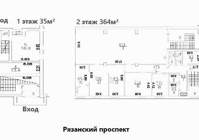 Аренда, Рязанский проспект, 75с1 (400 м2)