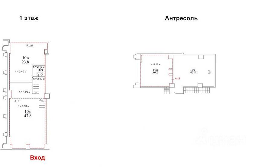 Аренда Новослободская, 16А (110,9м2) - фото-10