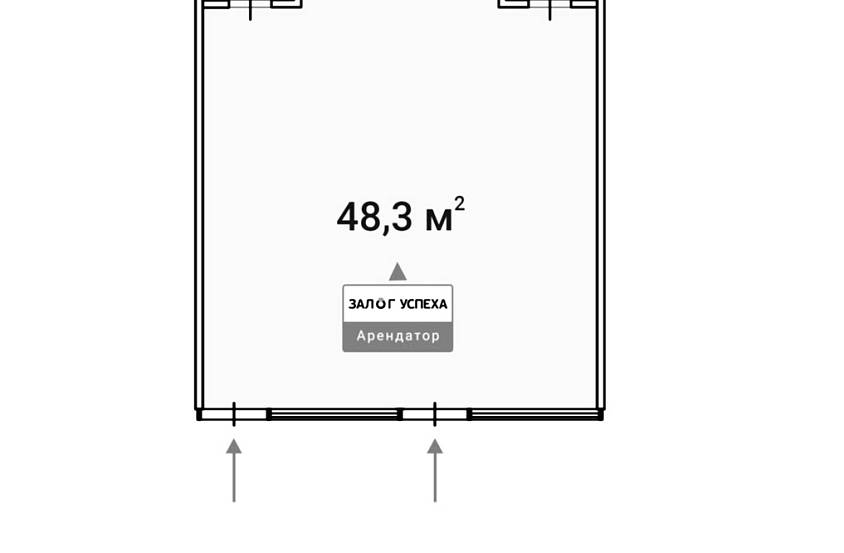ГАБ, 1-я Новокузьминская 21к2 (48,3 м2) - фото-2