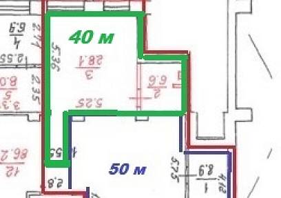 Аренда Бутырская, 7, (40 м2)