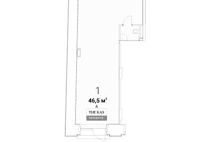 ГАБ, Большая Бронная д. 25с3 (46,5 м2)