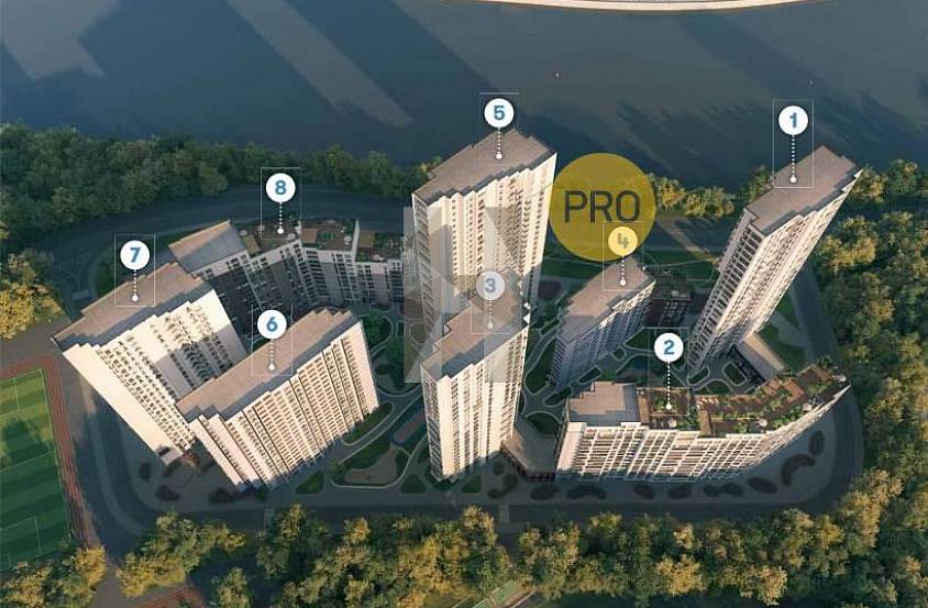 Продажа помещения, RiverSky, Очередь 1, Корпус 1, Восточная ул., , 6, 69.72 - фото-5