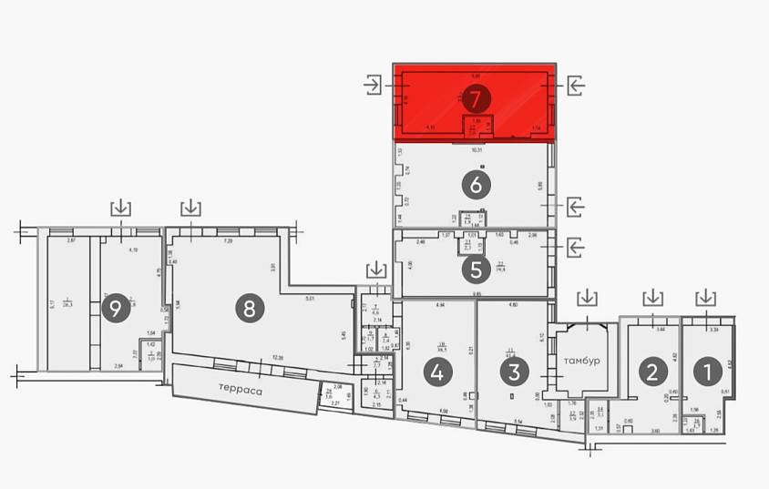 Продажа, Долгоруковская, 27с1 (41,8 м2) - фото-4