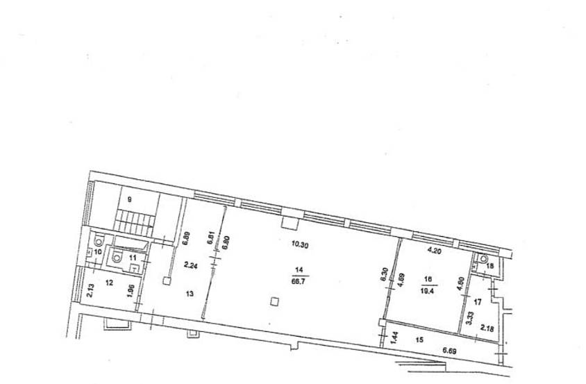 Аренда, Большая Семёновская, д28, (147 м2) - фото-5