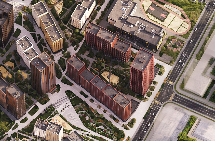 Аренда, ЖК ALIA, Урбан-блок park 1 корпус 9 (107 м2) - фото-1