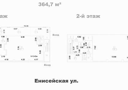 Аренда Енисейская ул., 26А (364,7 кв.м.)