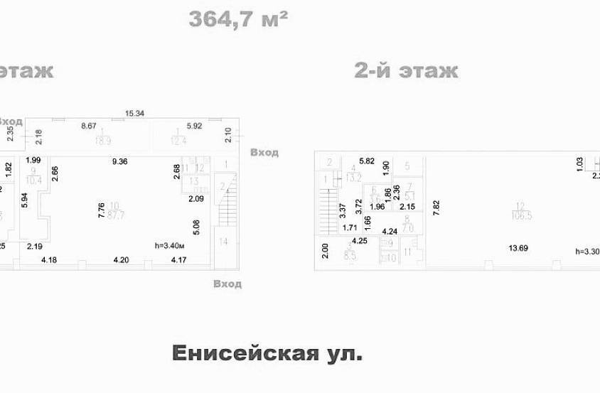Аренда Енисейская ул., 26А (364,7 кв.м.) - фото-9