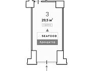  ГАБ, Дмитрия Ульянова 10/1к1 (20,5 кв.м.) - фото-2