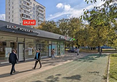 ГАБ, 1-я Новокузьминская 21к2 (24,2 м2) - фото-1