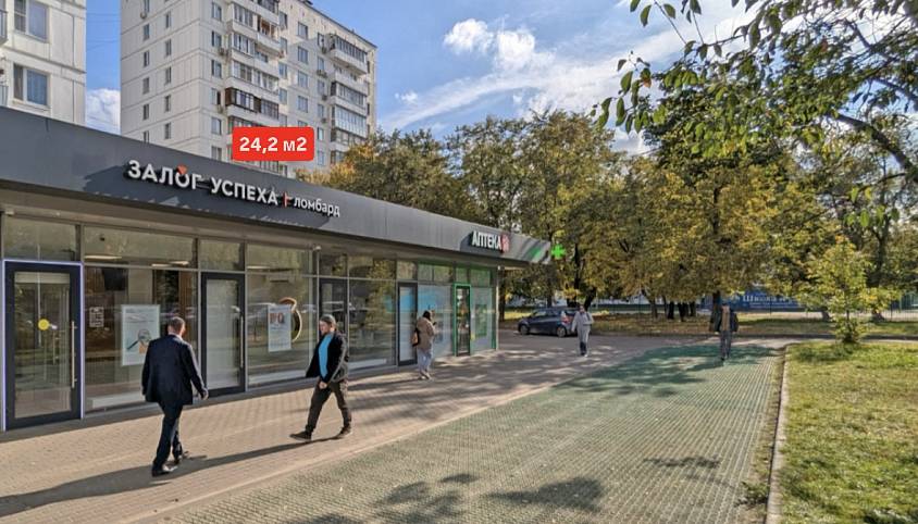ГАБ, 1-я Новокузьминская 21к2 (24,2 м2) - фото-1