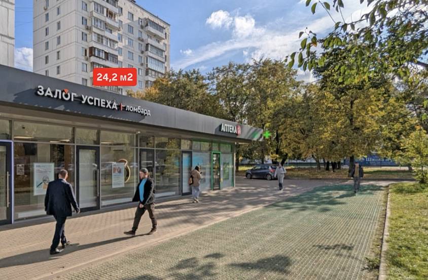 ГАБ, 1-я Новокузьминская 21к2 (24,2 м2) - фото-1