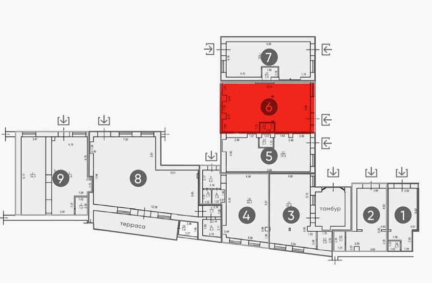 Продажа, Долгоруковская, 27с1 (59,2 м2) - фото-4
