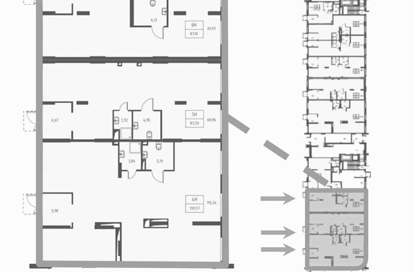 Продажа, ЖК Томилино парк, Академика Северина, 14 (301 м2) - фото-2