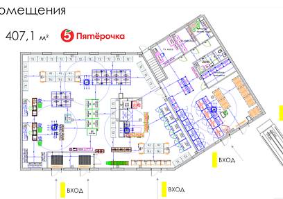 ГАБ, ЖК «Подольские кварталы» к.4 (407,1 м2)