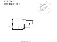 Аренда, ЖК ALIA, Урбан-блок park 1 корпус 11 (64,9 м2) - фото-4