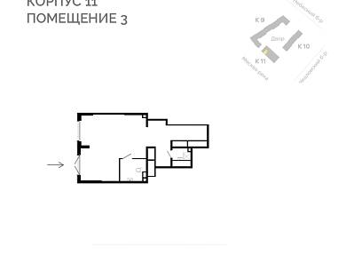 Аренда, ЖК ALIA, Урбан-блок park 1 корпус 11 (64,9 м2)