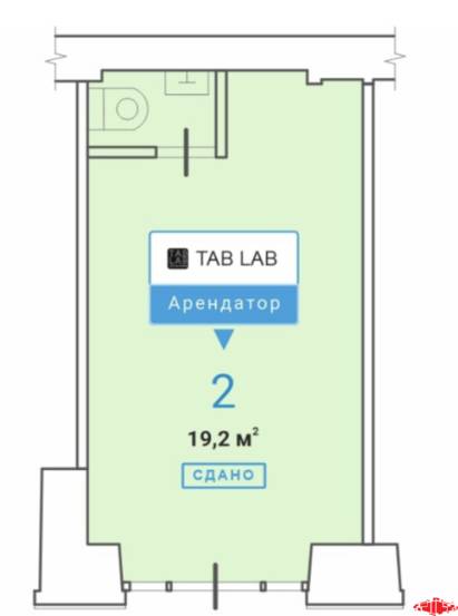  Дмитрия Ульянова 10/1к1 (19,2 кв.м.) - фото-3