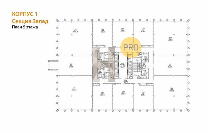 Продажа помещения, Офисно-деловой центр TALLER, Очередь 1, Корпус 1, Жуков прд., , 5209, 81.76 - фото-5