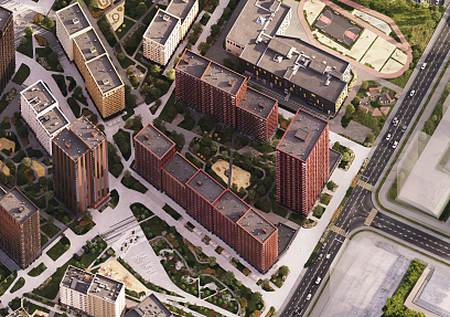 Аренда, ЖК ALIA, Урбан-блок park 1 корпус 9 (67,2 м2)