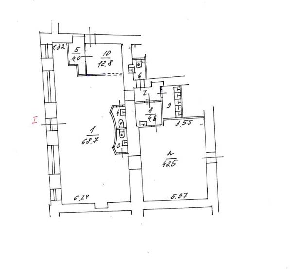 ГАБ, Криволенный переулок,3 (148 м2) - фото-3