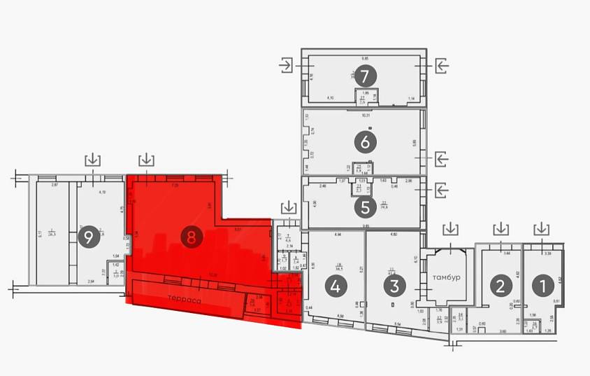 Продажа, Долгоруковская, 27с1 (94,1 м2) - фото-4