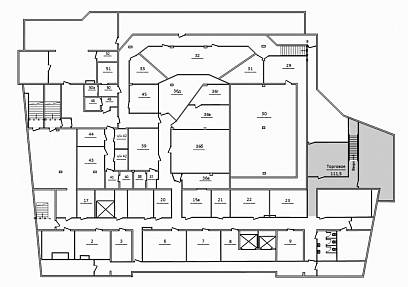 Аренда, Преображенская площадь, 7Ас1 (111,5 м2)