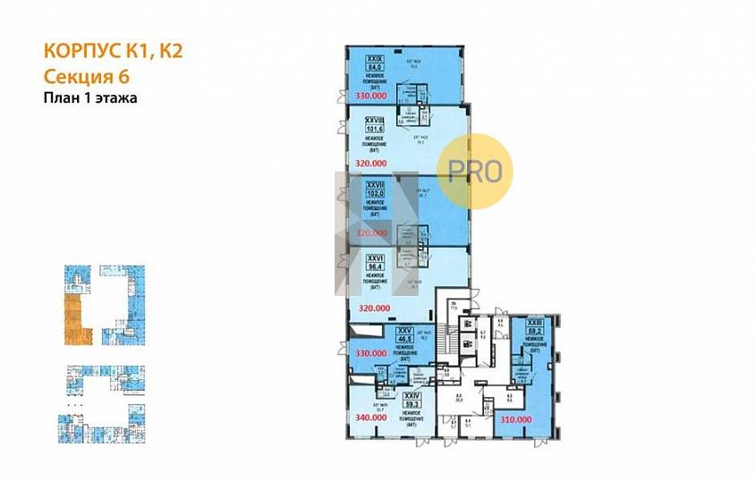 Продажа помещения, Сиреневый парк, Очередь 3, Корпус 1, Тагильская ул., , XXIII, 59.20 - фото-7