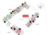 Аренда, ЖК ALIA, Урбан-блок park 1 корпус 10 (62,8 м2) - фото-4