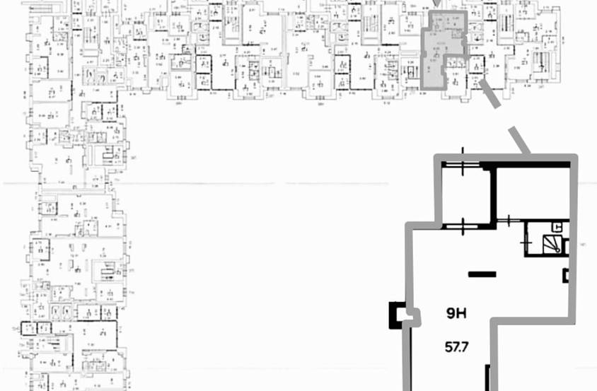 ГАБ, Амурская, 1/2/2 (58 м2) - фото-3