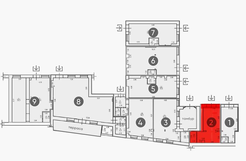 Продажа, Долгоруковская, 27с1 (30,8 м2) - фото-4